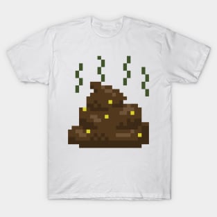 Corny poop pixel T-Shirt